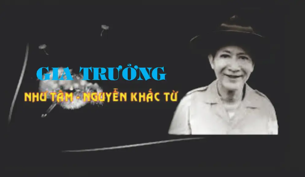 GIA TRƯỞNG – Như Tâm-Nguyễn Khắc Từ